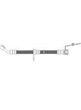 Centric Brake Hose 150.40375                                     - 150.40375 - Image 2