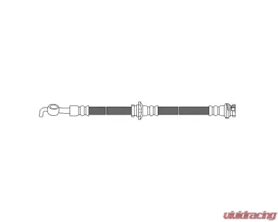Centric Brake Hose 150.42013 - 150.42013