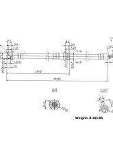 Centric Brake Hose 150.42075                                     - 150.42075 - Image 4