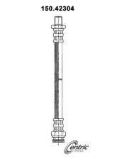 Centric Brake Hose 150.42304                                     - 150.42304 - Image 4
