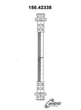 Centric Brake Hose 150.42338                                     - 150.42338 - Image 4