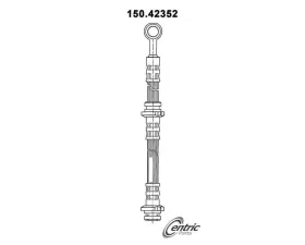 Centric Brake Hose 150.42352