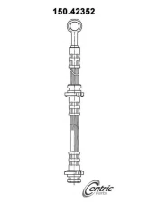 Centric Brake Hose 150.42352                                     - 150.42352 - Image 4