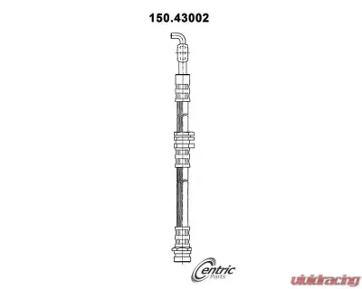 Centric Brake Hose 150.43002 - 150.43002