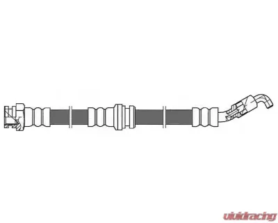 Centric Brake Hose 150.43017 - 150.43017