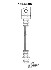 Centric Brake Hose 150.43302                                     - 150.43302 - Image 4