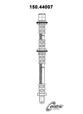 Centric Brake Hose 150.44007                                     - 150.44007 - Image 4