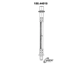 Centric Brake Hose 150.44010