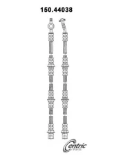 Centric Brake Hose 150.44038                                     - 150.44038 - Image 3