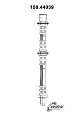 Centric Brake Hose 150.44039                                     - 150.44039 - Image 4