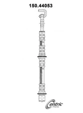 Centric Brake Hose 150.44053                                     - 150.44053 - Image 5