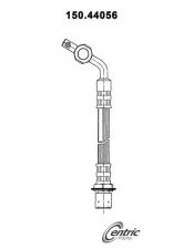 Centric Brake Hose 150.44056                                     - 150.44056 - Image 5