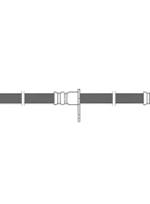 Centric Brake Hose 150.44066                                     - 150.44066 - Image 3