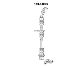 Centric Brake Hose 150.44066