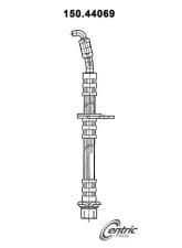 Centric Brake Hose 150.44069                                     - 150.44069 - Image 3