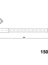 Centric Brake Hose 150.44077                                     - 150.44077 - Image 5