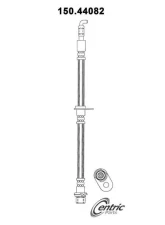 Centric Brake Hose 150.44082                                     - 150.44082 - Image 4