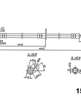 Centric Brake Hose 150.44114                                     - 150.44114 - Image 5