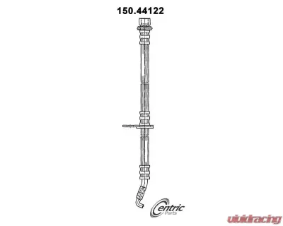Centric Brake Hose 150.44122 - 150.44122