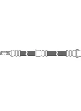 Centric Brake Hose 150.44124                                     - 150.44124 - Image 4