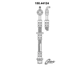Centric Brake Hose 150.44124