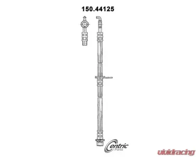 Centric Brake Hose 150.44125 - 150.44125