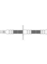 Centric Brake Hose 150.44136                                     - 150.44136 - Image 3