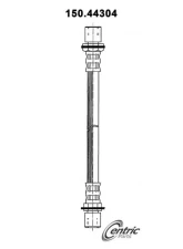 Centric Brake Hose 150.44304                                     - 150.44304 - Image 4