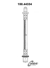 Centric Brake Hose 150.44334                                     - 150.44334 - Image 4