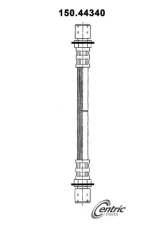 Centric Brake Hose 150.44340                                     - 150.44340 - Image 4