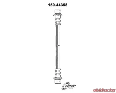 Centric Brake Hose 150.44358 - 150.44358