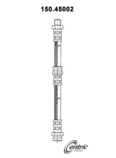 Centric Brake Hose 150.45002                                     - 150.45002 - Image 4