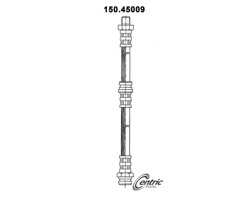Centric Brake Hose 150.45009 - 150.45009