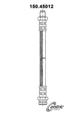 Centric Brake Hose 150.45012                                     - 150.45012 - Image 4