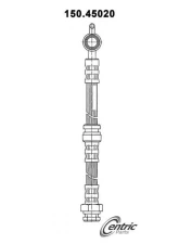 Centric Brake Hose 150.45020                                     - 150.45020 - Image 4