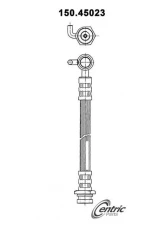 Centric Brake Hose 150.45023                                     - 150.45023 - Image 4