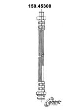 Centric Brake Hose 150.45300                                     - 150.45300 - Image 4
