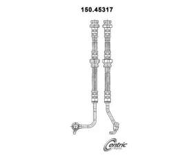 Centric Brake Hose 150.45317
