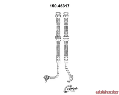 Centric Brake Hose 150.45317 - 150.45317