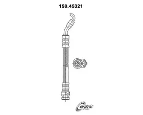 Centric Brake Hose 150.45321