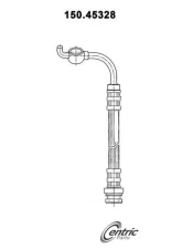 Centric Brake Hose 150.45328                                     - 150.45328 - Image 4