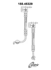Centric Brake Hose 150.45329                                     - 150.45329 - Image 4