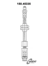 Centric Brake Hose 150.45335                                     - 150.45335 - Image 4