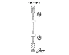 Centric Brake Hose 150.45341