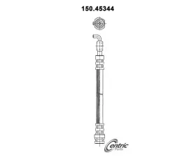 Centric Brake Hose 150.45344