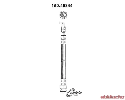 Centric Brake Hose 150.45344 - 150.45344
