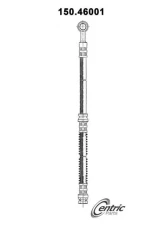 Centric Brake Hose 150.46001                                     - 150.46001 - Image 5