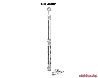 Centric Brake Hose 150.46001 - 150.46001