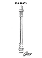 Centric Brake Hose 150.46003                                     - 150.46003 - Image 4