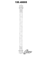 Centric Brake Hose 150.46005                                     - 150.46005 - Image 4